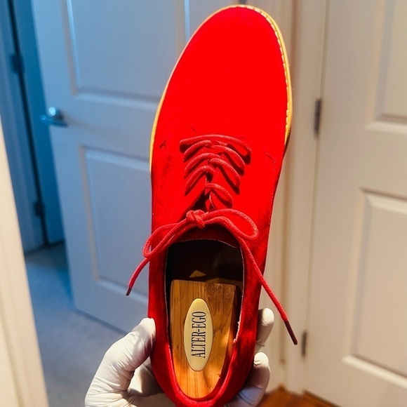 Alberto Fellini Red Dakota Dress Shoe. - Picture 10 of 15